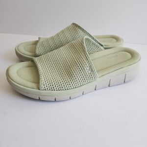 Ryka Women's Knit Slide Sandals with Plush Fit Ellie, SIZE 8.5US 38.5EU  GUC